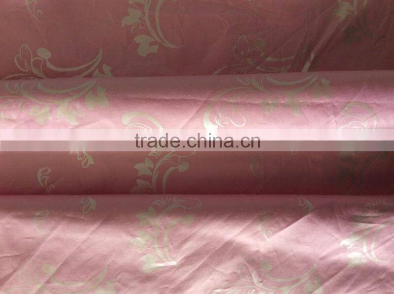 100%cotton pigment printed fabric for home textile and beddings