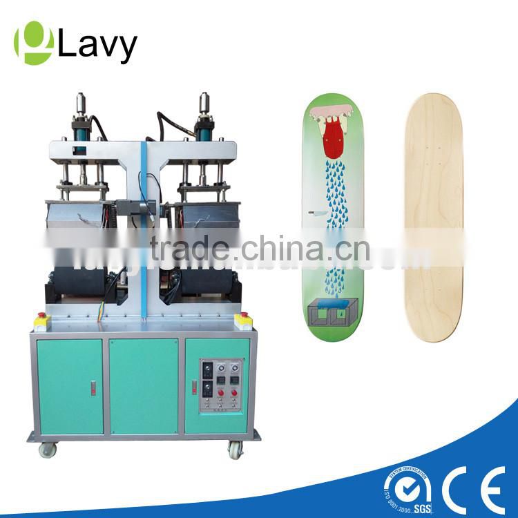 LAVY high efficient production wood plane heat transfer label machine