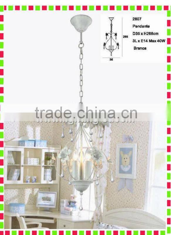 BLACK IRON CHANDELIER/ CHANDELIERS LIGHTING/ WITH FACETED CRYSTAL LEAVES