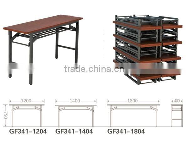 Folding table, portable table, folding and movable side table