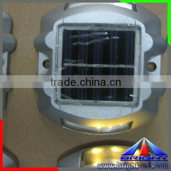 2*2pcs superbright LED traffic lights ,Solar Road Stud