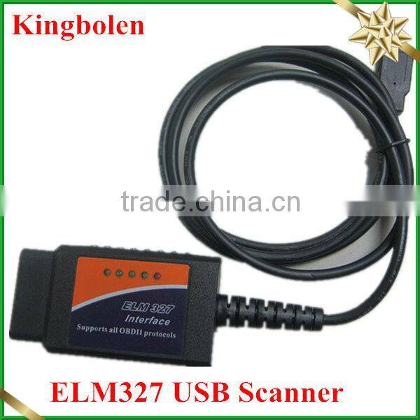OBD/OBDII scanner ELM 327 car diagnostic interface scan tool ELM327 USB