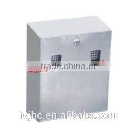 Foshan JHC-7011S Practical Stainless Steel Powder Coated Railing/Wall-mounted/Outdoor Ashtray