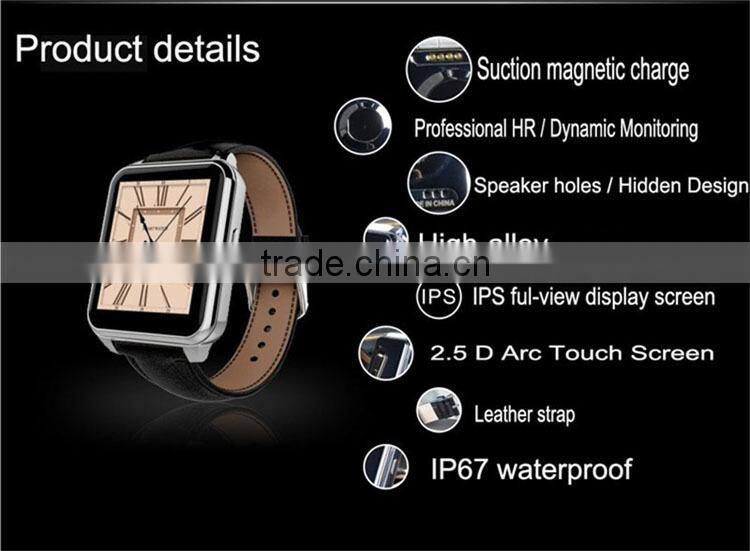 Automatic Wake-up Gesture Men's Wrist Smart Watch smartwatch with heart rate monitor perfect compatibility with IOS and Android