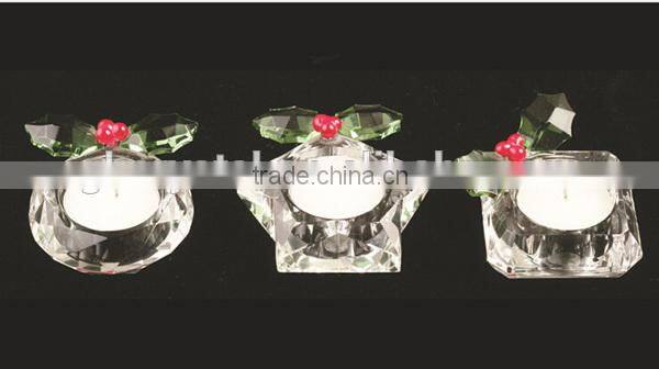 Hot sale beautiful votive crystal candle holder
