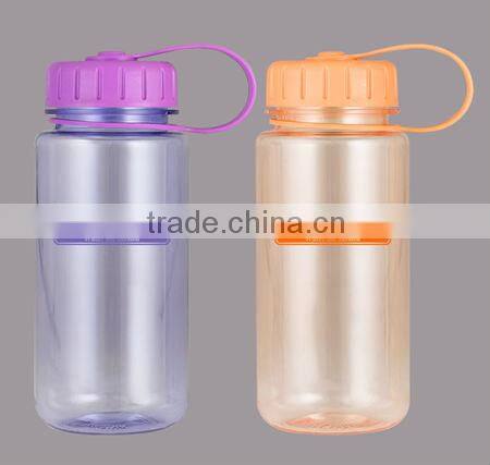 BPA free colorful cheap clear plastic drinking water bottle wholesale 400ml