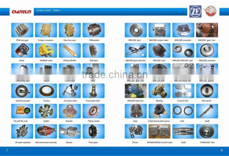 ZF-4WG200 transmission for wheel loader xcmg liugong SDLG XGMA