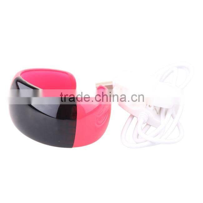 GAOKE BW01 RED Newest Bluetooth watch Bracelet Wireless Speak Bluetooth for mobile phone with Handsfree call Caller ID&Name LED