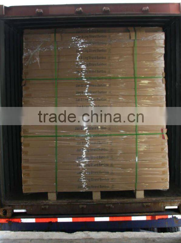 solid flooring with pure bamboo material green environmental