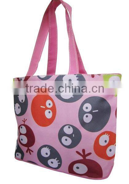 funny pink tote bag