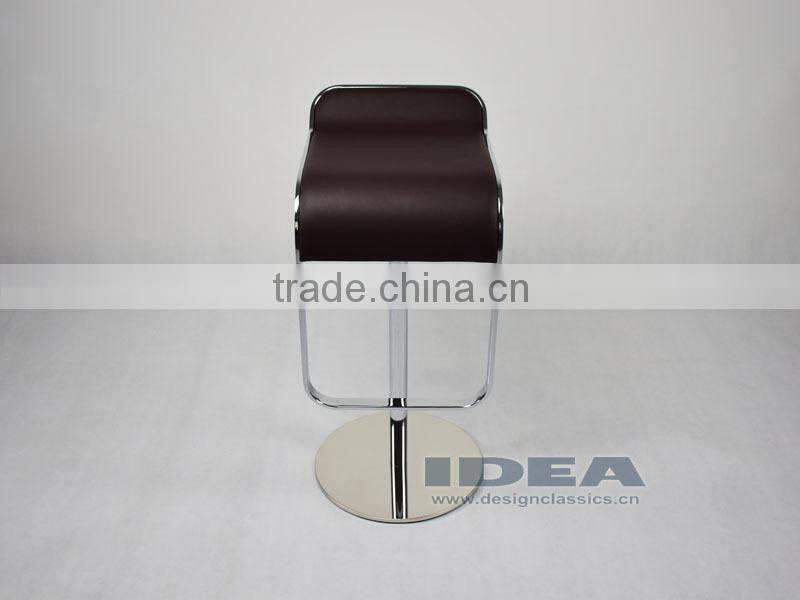 Replica LEM Piston Stool - Dark Brown Leather