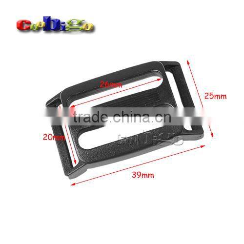 Plastic Multi-function Tri-Glide Slider Adjust Arched Buckle for Ourdoor Backpack Bags Webbing #FLC449-B1/B2/B3