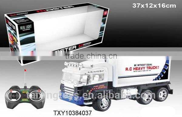 4CH Radio Control Container/Tractor Truck Kids Battery Charger Toys