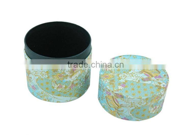 Factory price tea round carboard candle tin