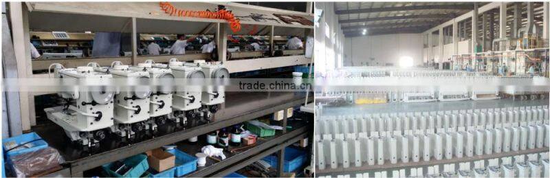 Dead-webbing lockstitch sewing machine