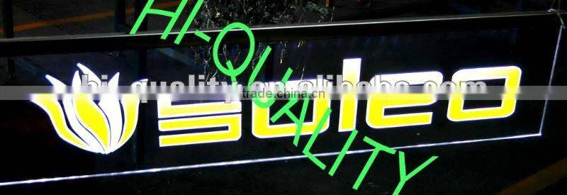 Advertising Sign Holder/ Glitter Acrylic Outdoor Sign Light Box