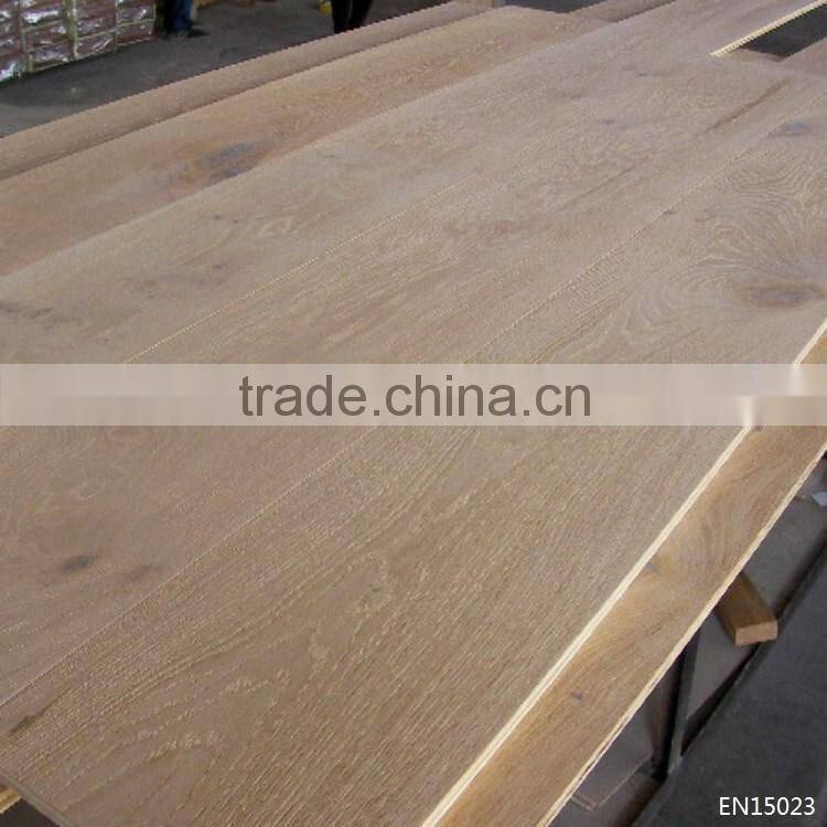 Best Quality 260mm Wide Plank Brushed Oak Timber Engineered Flooring