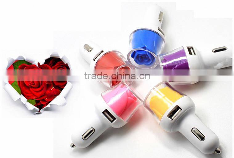 Universal Adapter 2 Double Dual USB Car Charger For iPhone 5 5C 5S For iPad 2 3 4 Samsung Galaxy S4 S5 HTC