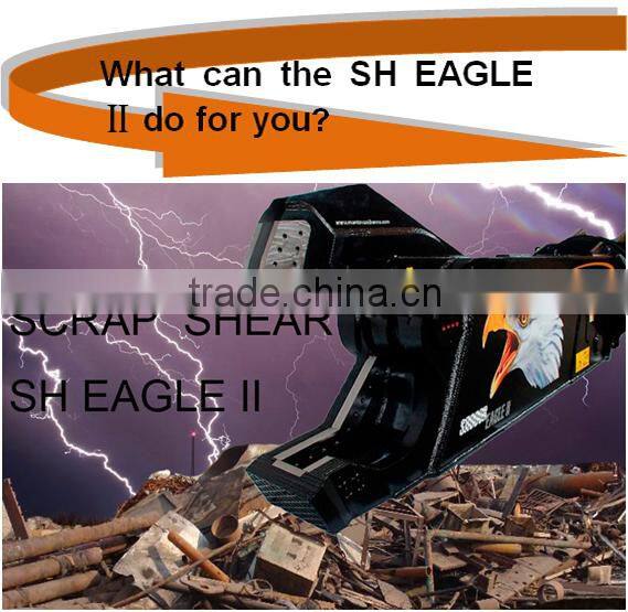 hydraulic shear/crusher for excavator used