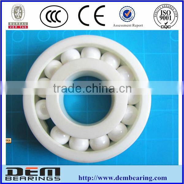 China Gold supplier full ceramic ball bearing 6204 with bearing size 20*47*14mm