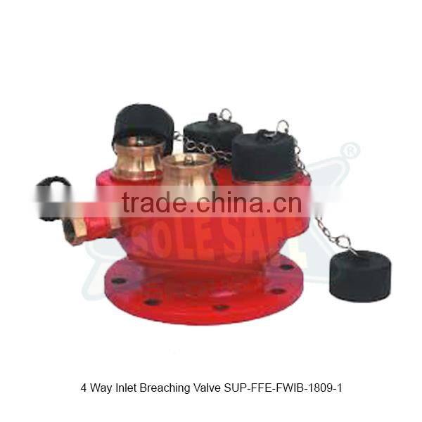 4 Way Inlet Breaching Valve ( SUP-FFE-FWIB-1809-1 )