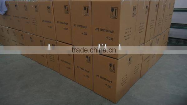 Heat resistant bottle shaped fire pit