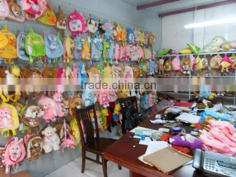 Most Popular High quality stuffed plush Toy Animal backpack,school backpack
