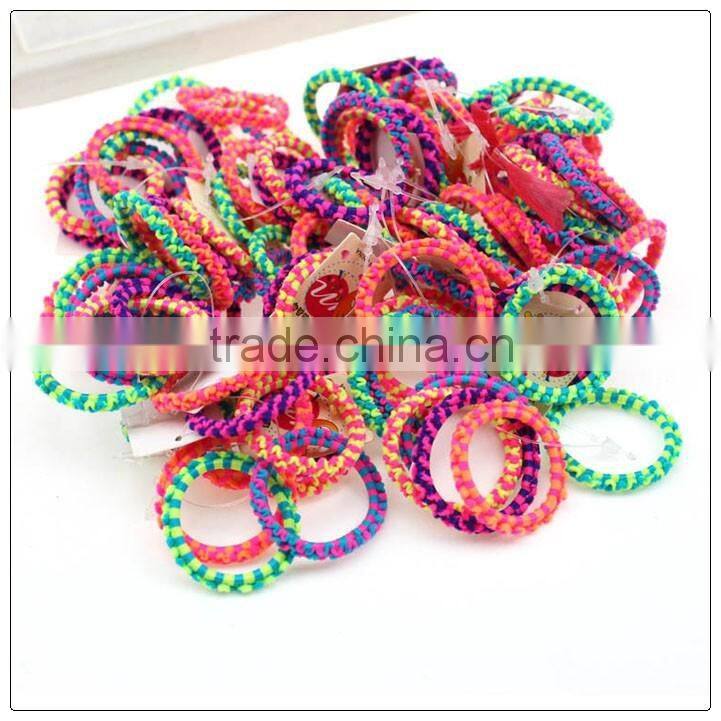Kid's elastic hair bands, ponytail holders