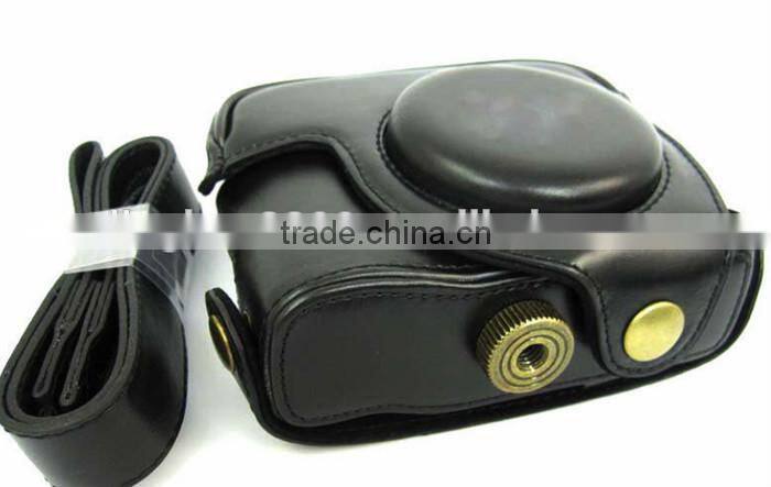 Factory competitive price fashion leather mini Camera Bag in Dongguan