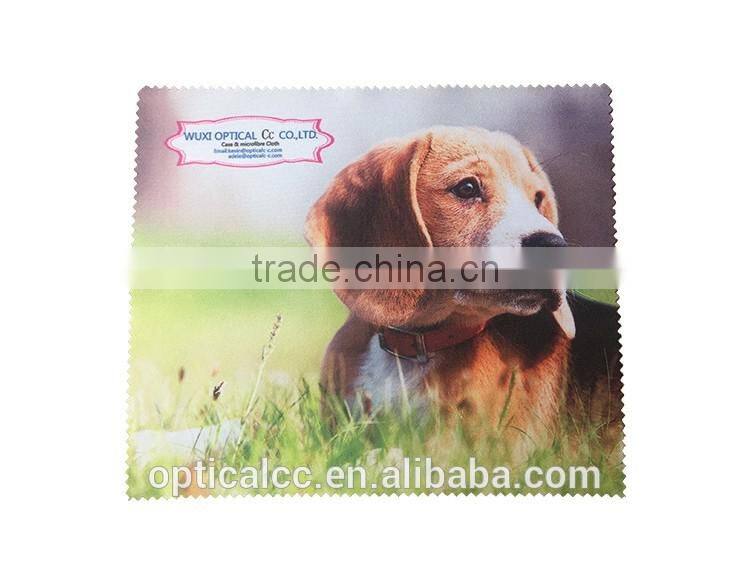 custom printing microfiber cleaning cloth for eyeglasses lenses