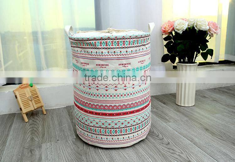 2015 new cotton folding waterproof and dustproof storage barrels