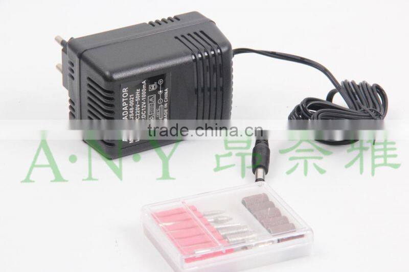 Professional Electric Portable Nail Drill Bits Handpiece Machine 20000rpm