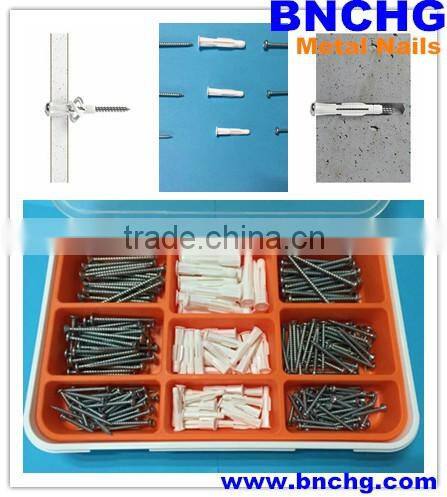 Made in China very cheap plastic expand nails manufacturer