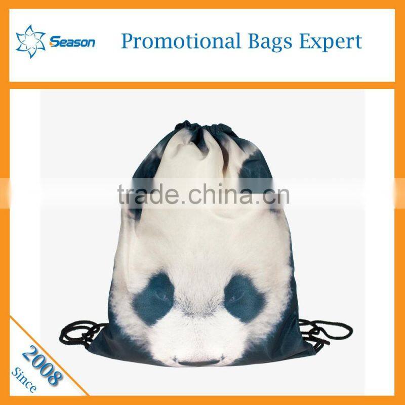 wholesale 3D printed drawstring bags drawstring backpack