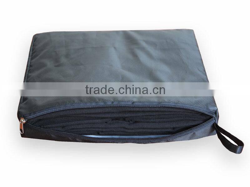 Airline Polar Fleece Blanket ,polyester cheap travel blanket