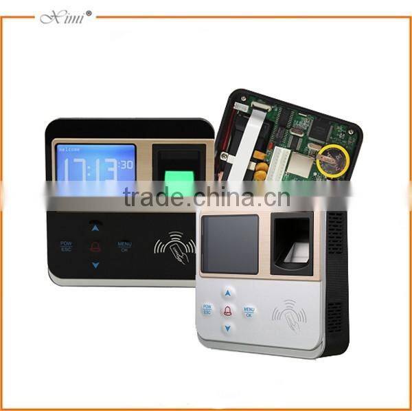 2.4inch touch screen standalone rdid card door access control system TCP/IP communication biometric fingerprint reader door lock
