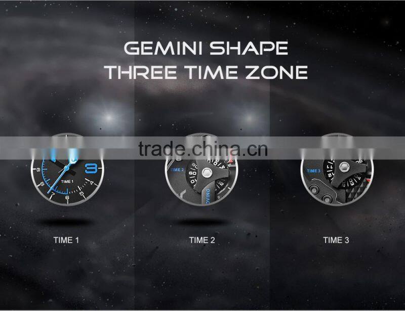 WEIDE Luxury Watch Brand Men Quartz Watches Genuine Leather Watch Strap Waterproof Casual Wrist Watches Men