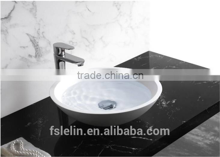 LELIN pure acrylic art basin & artificial stone kichen sink vanity LOA-029