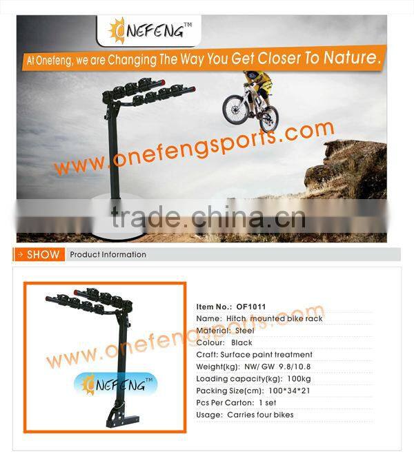 Car Bike Carrier for SUV,Carry 4 Bicycles