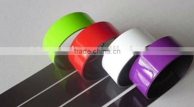 flexible soft fridge/ white board magnetic strip