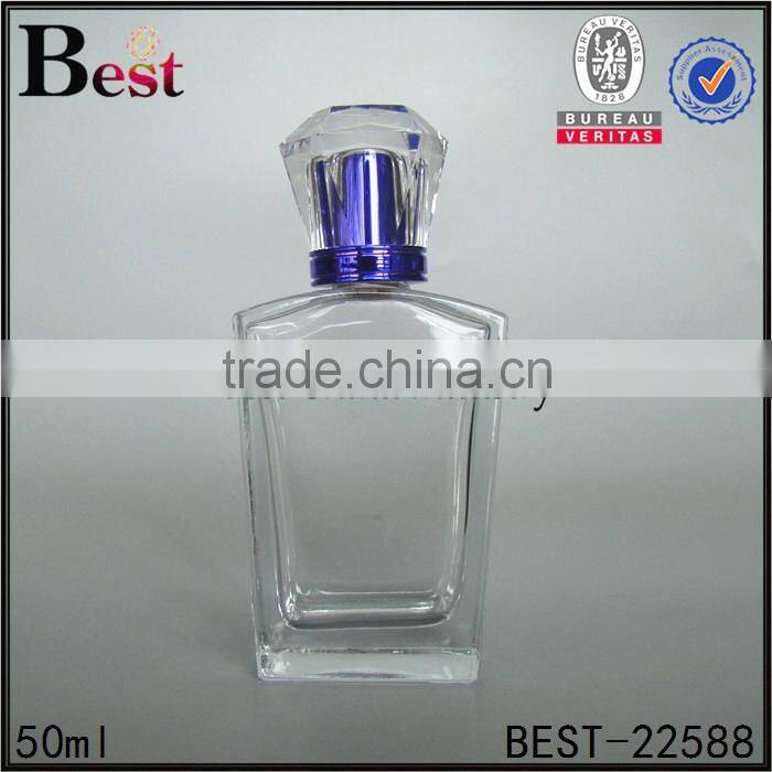 70ml clear empty glass perfume bottles body shape