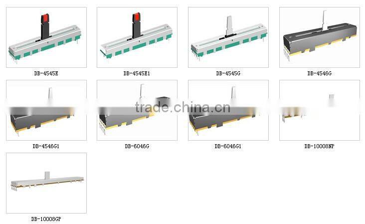 HW-10008NP Slide Potentiometer push the handle potentiometer Carbon element