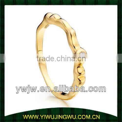 18k gold diamond ring design for women(JW-G10528)