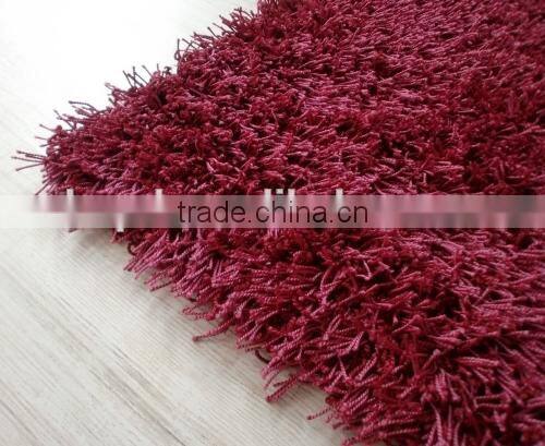 Popular selling polyester long pile shaggy carpet
