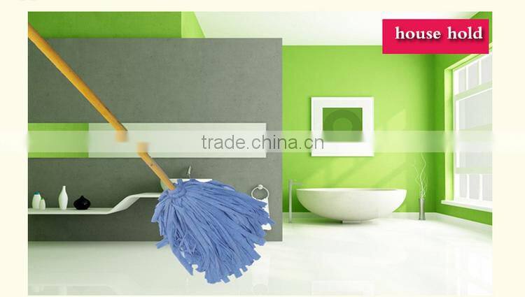 PVC coated wooden broom mop handle made in China