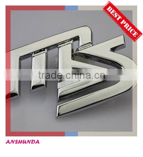 Customized ABS Chrome Car Logo Badg