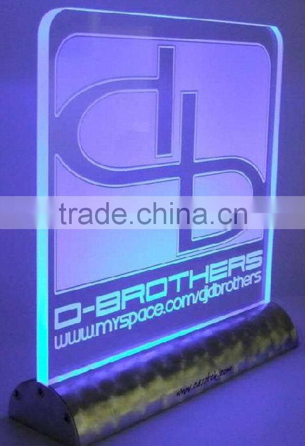Economic useful acrylic led sign display shenzhen