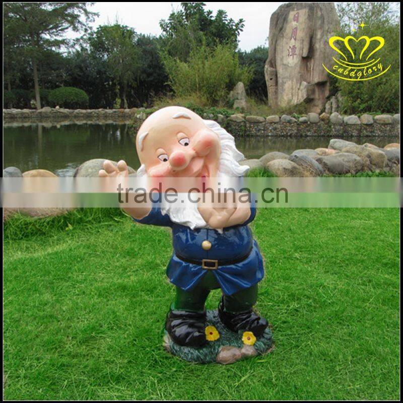 Outdoor cartoon character theme sculpture FRP resin park garden decoration