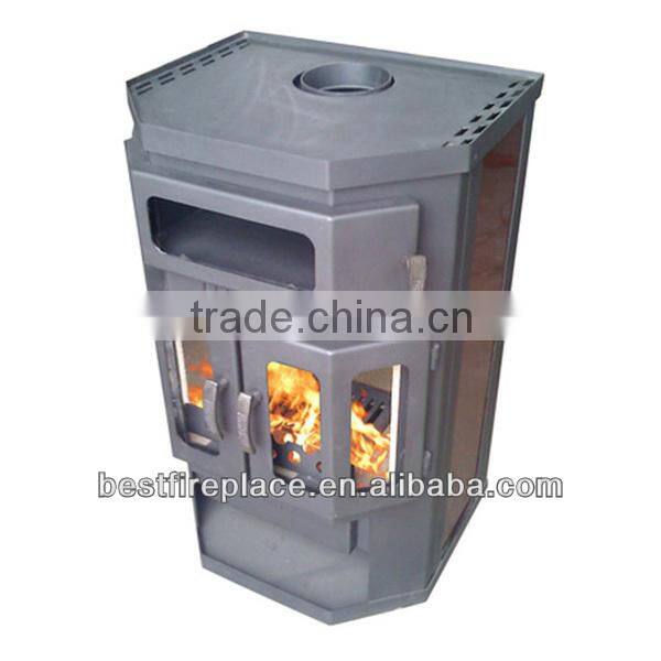 Wood Burning Stove with Oven