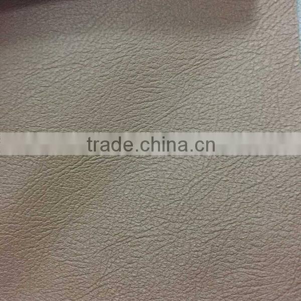 Satisfied price ! PVC synthetic leather for sofa usage with non woven backing